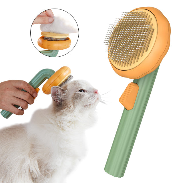 Pet Grooming Needle Brush Magic Massage Comb Hair Remover Pets General Supplies with Pet Nail Clippers For Cat Dog Cleaning Care